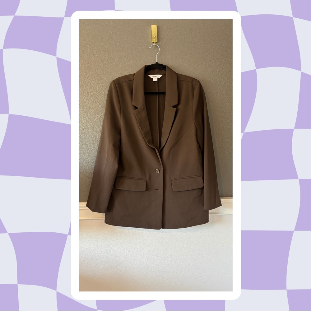 Women’s Brown Blazer - Old Navy - M